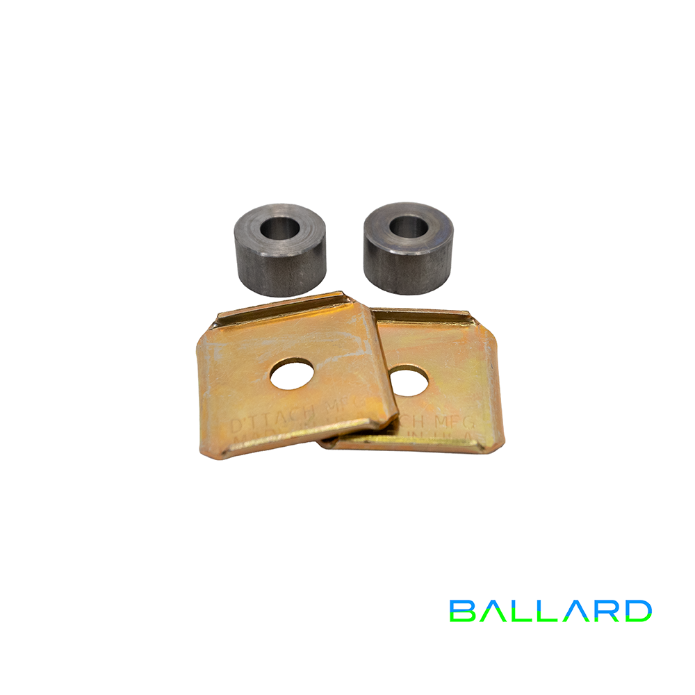 MULCHING Mower Blades: 18" Long, 5/8" Center Hole, 2.5" Wide (Two Blade System) image number null